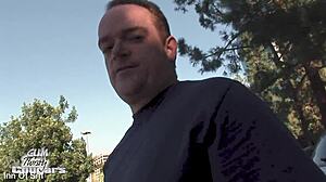 Phyllisha Anne milf cougar creampied after parking lot pickup fuck