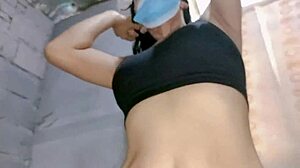 Hey step uncle's friend, first time no condom, just blow it outside my pussy!