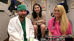 What If Mina Moon's Pussy Got Cum Blasted in Latex Gloves POV?