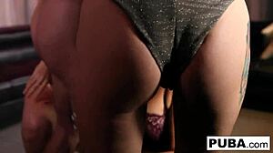 Crazy 4-Way Orgy With Big Tit Babes And Lucky Guy Ends In Gushing Creampie On Wet Pussy