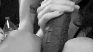 latina slurps huge bbc dildo deepthroat in closeup fetish suck