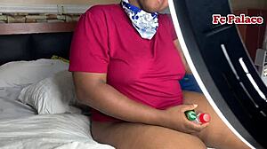 i squirted so much on the bed when steps0n fucked me better than husband