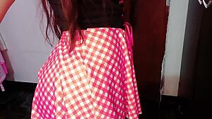 Hot Latina Masturbates with Anal Plug Gets Surprised and Fucked Hard