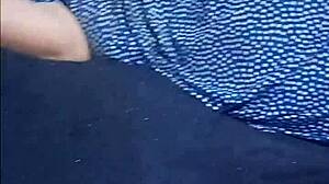 Hey, watch this hot milf tease her thick legs and curvy body slowly?