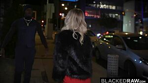 Blonde Dumps White BF for Blackedraw Monster BBC Pounding Doggystyle Cowgirl Facial Finish