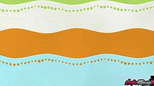 sofiemariexxx milf in yellow lingerie blows then rides monster cock