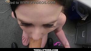 skinny small tits teen athena heart caught shoplifting gets cavity searched fucked by calvin hardy's big cock