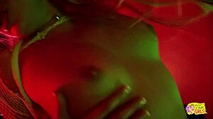 angry blonde lesbian babes strap on each others wet pussies