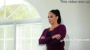 Can you believe Sheena Ryder catching Melissa Stratton oiling up her husband's cock in nuru massage?