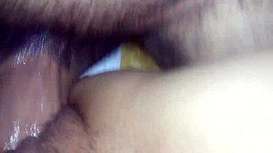 My Mexican wife took that deep creampie so good