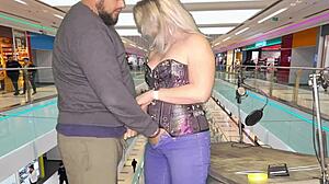 Heart Pounding Public Mall Fuck Creampie Thrill!