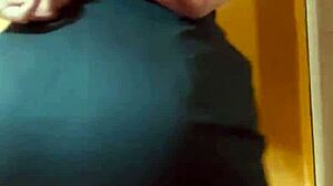 Horny Latina Secretary Films Herself Teasing Boss's Cock
