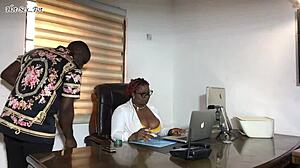 hey my big ass gets pounded by lucky cleaner dude at work 🍑💦