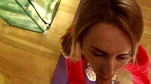 Amateur Couple Delivers Homemade Hard Anal Creampie Fuck in Yoga Pants