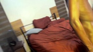 hot sweaty fuck session with my thick sexy nigerian neighbor pounding her fat ass and big tits