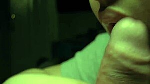 pov: thick dominican bbw gulps down every bit of my cum after sloppy blowjob 😘💦👅