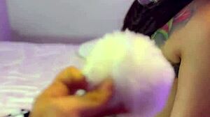 Rough Guy Forces Bunny to Smell Dirty Cock Then Dominates Her!