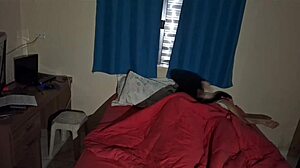 Blindfolded Wife Fucked by Husband's Friend