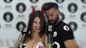 Sara Blonde's spicy Argentine ELO podcast room interview full uncut!