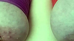 Overwhelmed By Bondage On My Big Natural Tits Nipples Leading To Explosive Orgasm