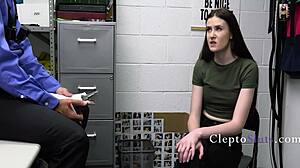 athena heart blackmailed by burglar calvin hardy into submission.