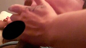 midget slut gags on monster black cock in sloppy gumjob