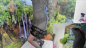 Blonde Housewife Explodes In Orgasm Riding Dildo Wildly!