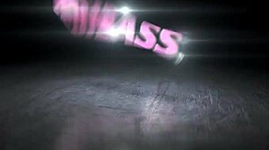 lesbian blondes bounce wildly on thick cock in threesome share