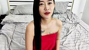 young thai teen savors first taste of farang cock eagerly