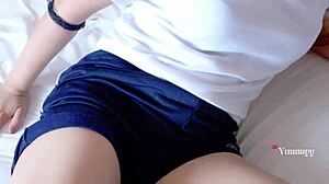 sexy latina schoolgirl skips class for big ass pounding and creampie sentones