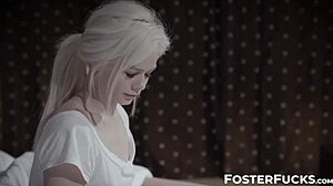 Elsa Jean Joins India Summer in Foster Family Threesome