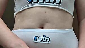 Russian femdom sits on face commanding tongue licks deep into wet cunt close-up dirty talk orgasm.