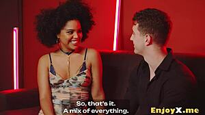 my brunette breakfast fantasy turns into rough kitchen pussy licking cowgirl cum ride