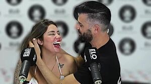 Sara Blonde's spicy Argentine ELO podcast room interview full uncut!