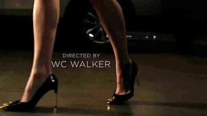 gorgeous 18yo redhead in lingerie teaches rude client deep anal lesson.