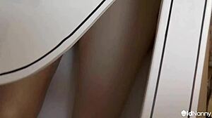 mature lacey starr tests her new curvy sex doll with lesbian licks and toys