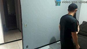 scared housewife bribes cop with her big ass for husbands freedom