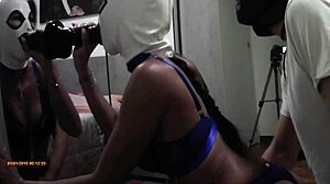 Milf's Mouth And Pussy Stuffed With Cock While She Rams Two Huge Dildos Deep?!