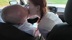 first time public anal taxi driver cumshot gaping rough petite redhead 😈