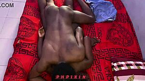 phpikin dominates his chubby ebony roommate with huge black cock in dorm missionary