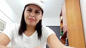 vlog shows sarah rosa riding muscular backs in sexy homemade action