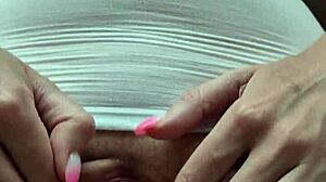 Russian femdom sits on face commanding tongue licks deep into wet cunt close-up dirty talk orgasm.