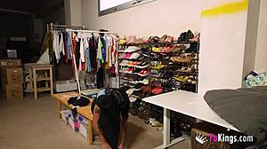 wanna bang moli myers in her shop backroom cowgirl doggystyle group?