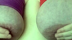 Overwhelmed By Bondage On My Big Natural Tits Nipples Leading To Explosive Orgasm