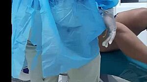 dentist shoves huge cock in my mouth after braces checkup!