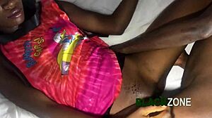 Stepsis Calls for Close-Up Ebony Bedroom Fuck Interview