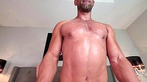 in bedroom pov buff muscle stud fucks you missionary hard