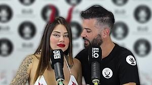 Sara Blonde's spicy Argentine ELO podcast room interview full uncut!