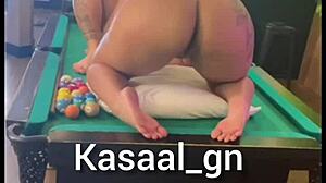 Brazilian wife chupadinha young bull's cock as cuckold husband watches.