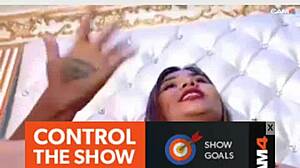 Slick housewife rams big black dildo deep in hairy juicy pussy for creamy orgasm.